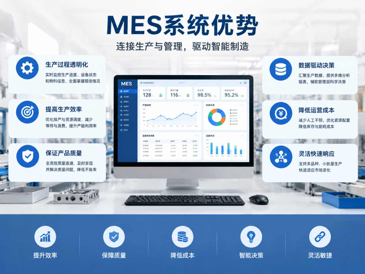 MES系統優勢-生產透明化與數據驅動決策-盈致科技SiMDA-MES